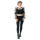 Poizen Industries Shadowfang Harness-Style Top in Black