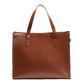 Handmade Leather Shopper in Chestnut