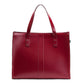 Handmade Leather Shopper in Oxblood