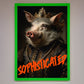 Sophisticated Pig Framed Wall Art