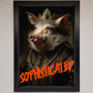 Sophisticated Pig Framed Wall Art