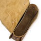Handmade Tannery Leather Saddle Bag in Tan