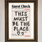 This Must Be The Place, Beige Framed Wall Art