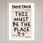 This Must Be The Place, Beige Framed Wall Art