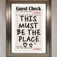 This Must Be The Place, Beige Framed Wall Art