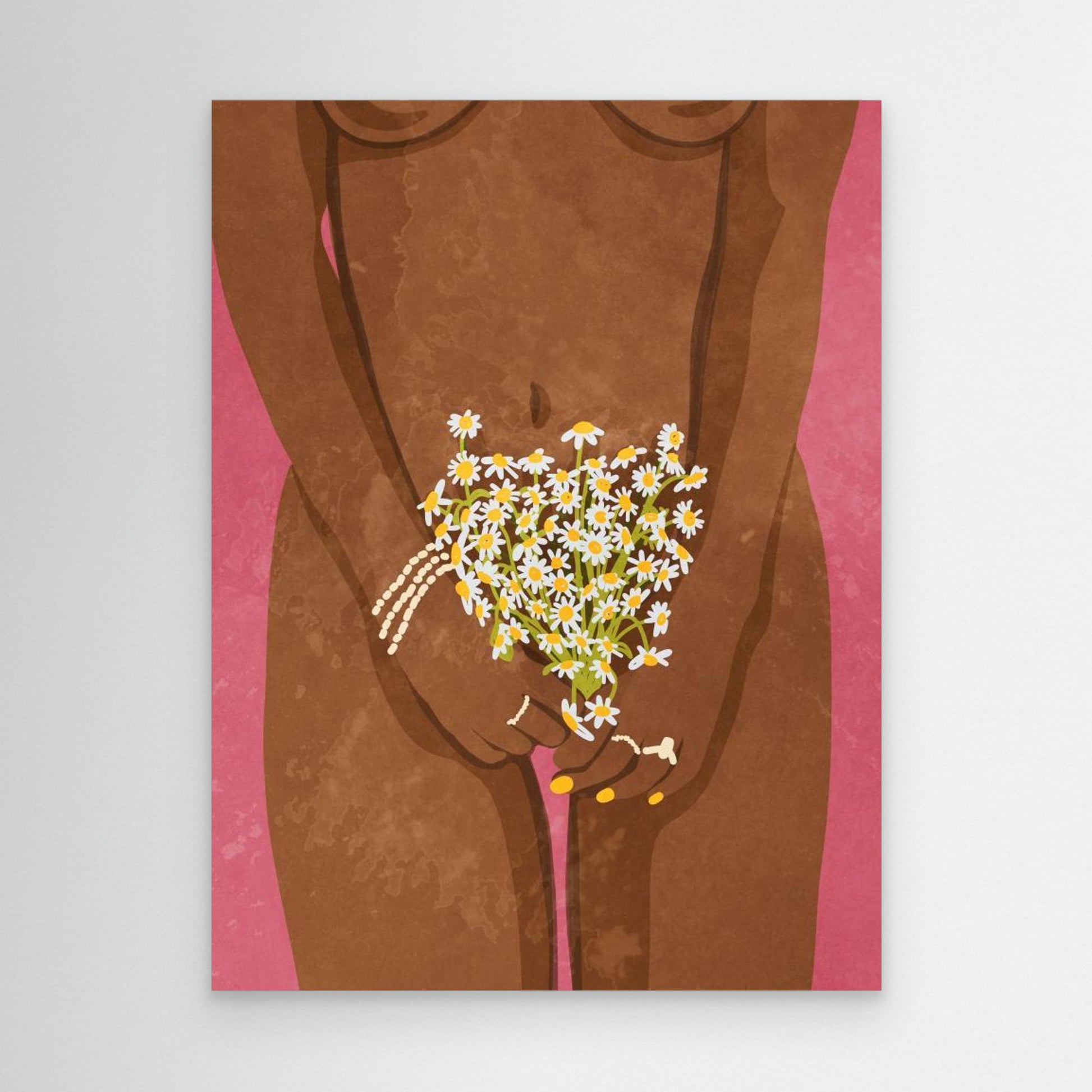 Wearing Flowers by Raissa Oltmanns, Canvas Art Print