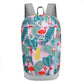 Waterproof Flamingo-Print Hiking Backpack