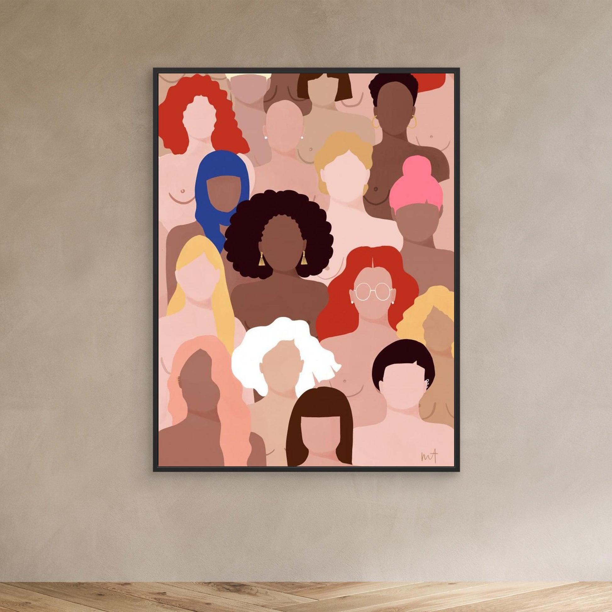 Who Runs the World? by Maja Tomljanovic Canvas Art Print