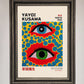 Yayoi Kusama Eyes (1993) Framed Print