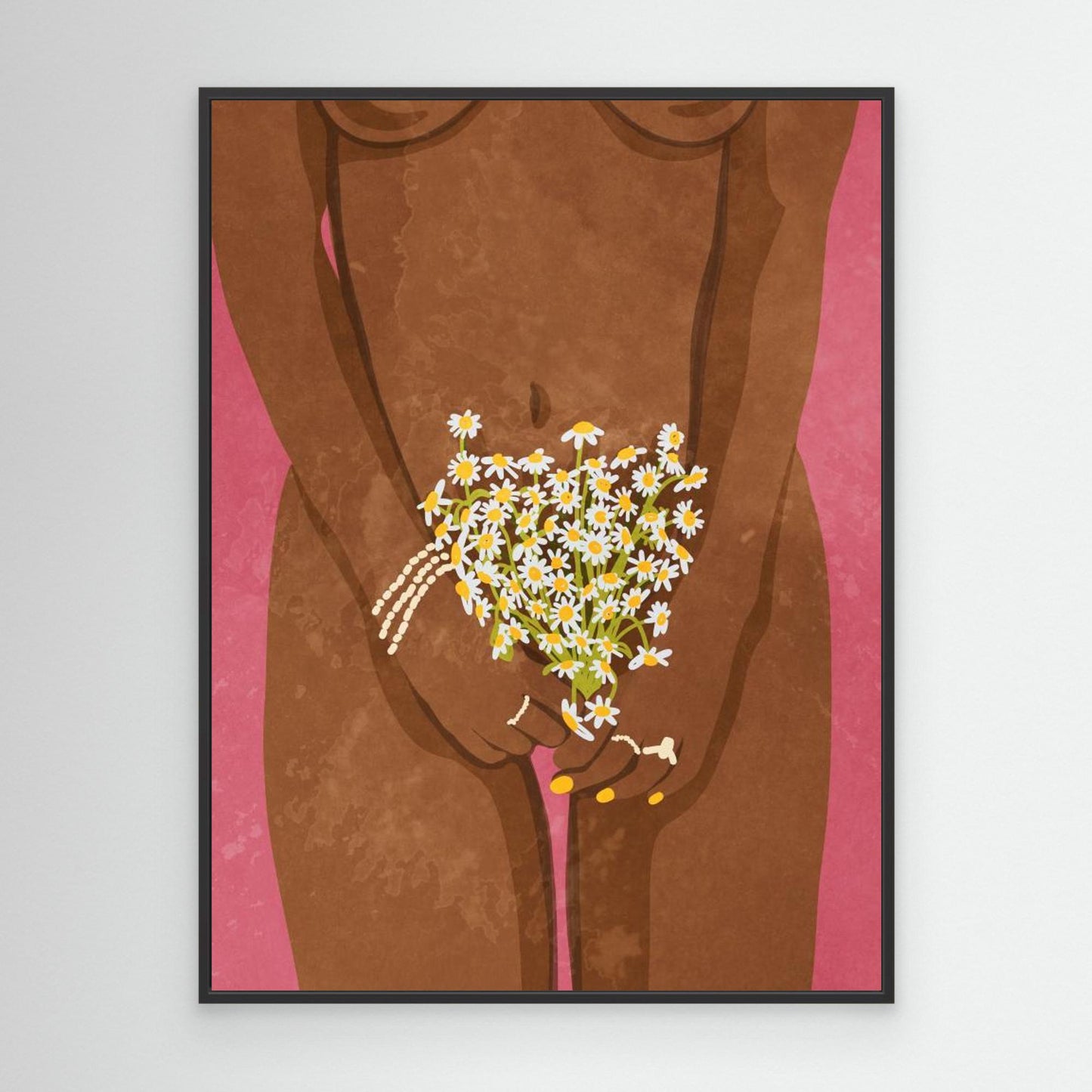 Wearing Flowers by Raissa Oltmanns, Canvas Art Print