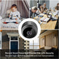 IP A9 Mini Button Size Wi-Fi HD Surveillance Camera with Microphone