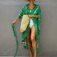 Vireous Bikini Beach Cover-Up Gown