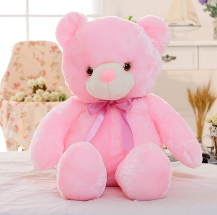 Light Up LED Teddy Bear Stuffed Animals Plush Toy