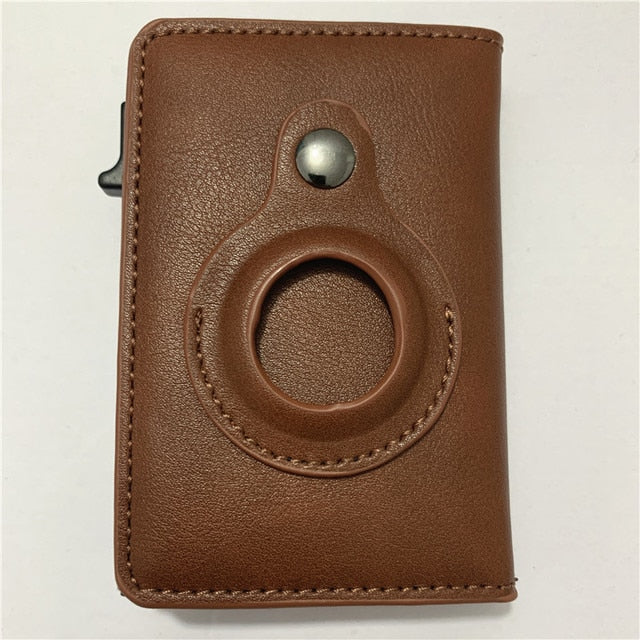 Magnetic Closure Airtag Trackable Slider Wallet