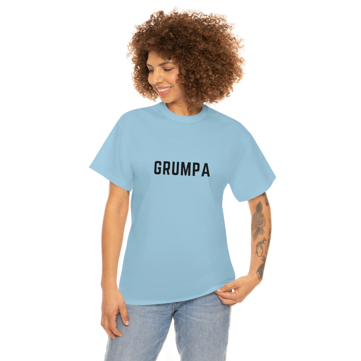 GRUMPA T-shirt en coton épais cadeau grand-père