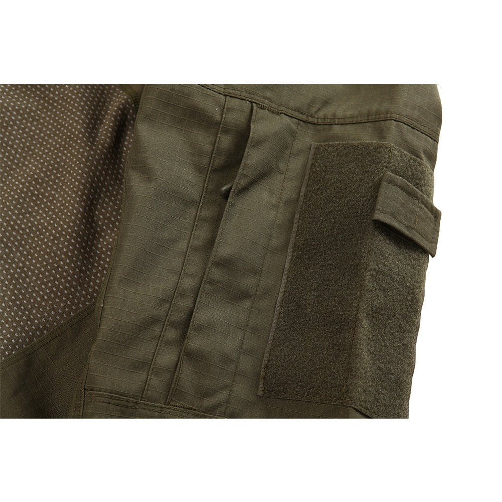 Tactical Combat Shirt, Abrasion Resistant Fabric