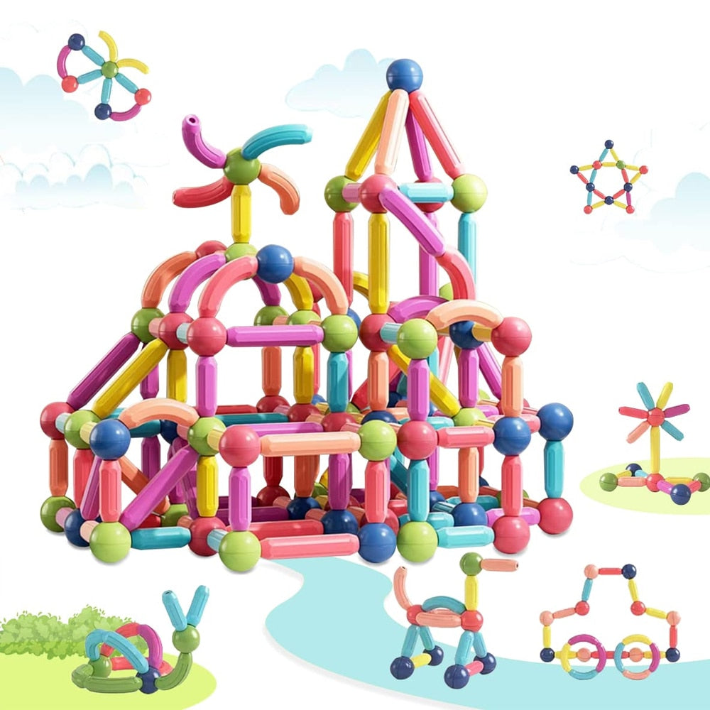 Hahowa Magic Magnetic Building Blocks Educational Toy