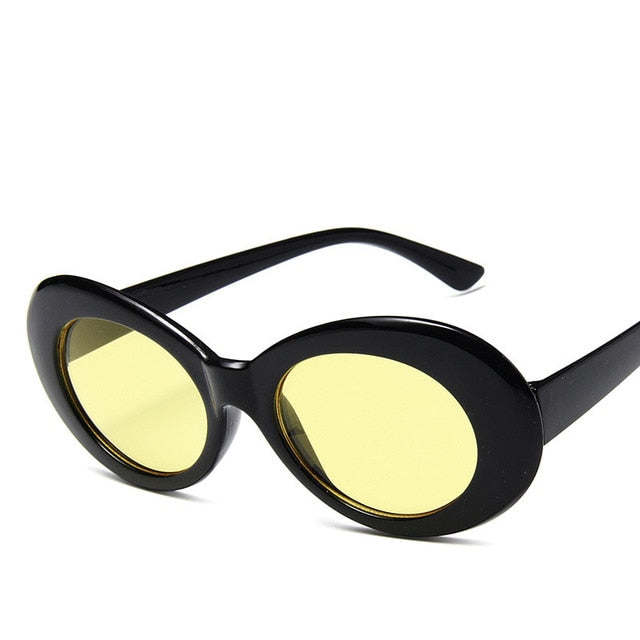 kurt cobain goggles Kurt Cobain Retro Oval Festival Sunglasses – Vireous.Shop