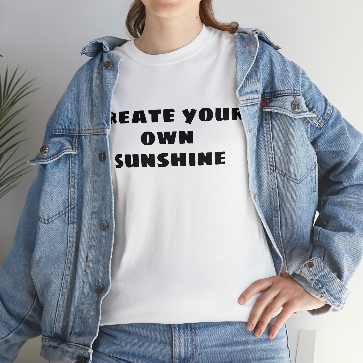 Create Your Own Sunshine Cotton T-Shirt