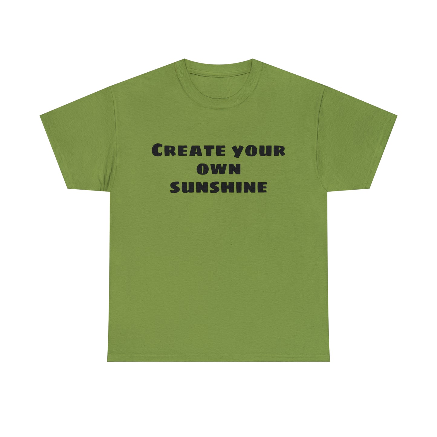 Create Your Own Sunshine Cotton T-Shirt