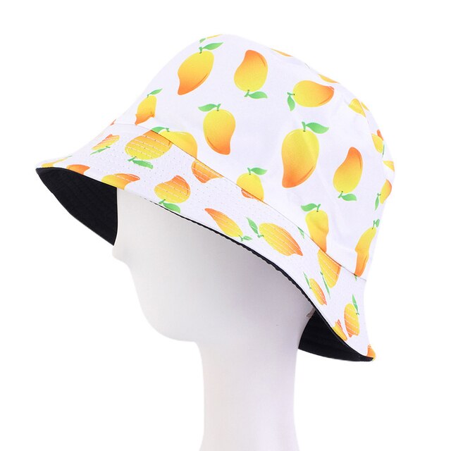 Double-sided Bucket Hat Multi Fruit Designs