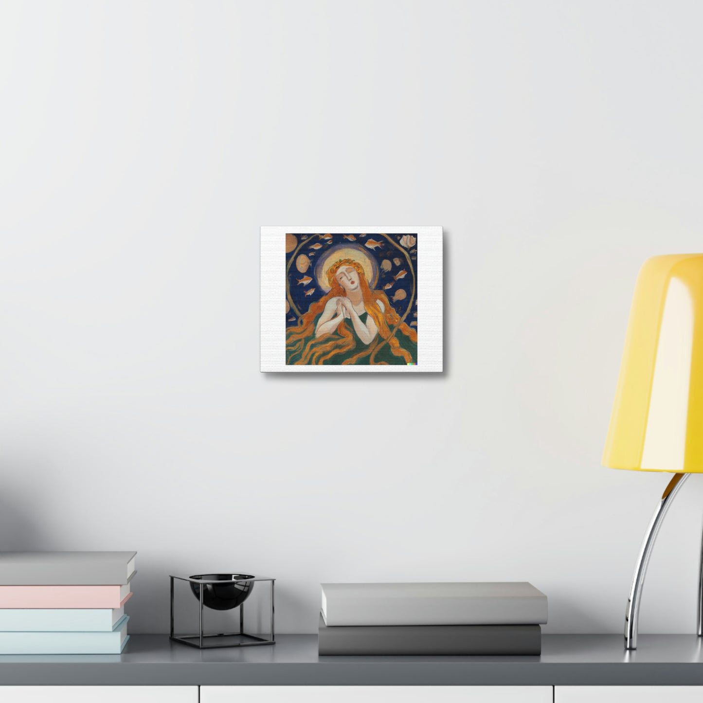 The Birth of Venus by Botticelli Reprised digital art 'Designed by AI' on Canvas