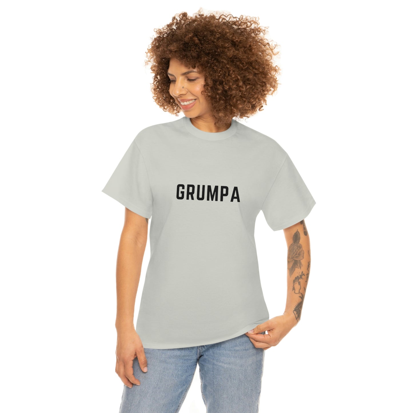 GRUMPA ヘビーコットン Tシャツ おじいちゃんへのギフト