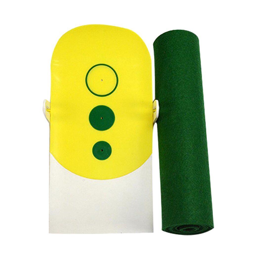 Professional Portable Roll Up Accurate Golf Club Putt Trainer Putting Green Mat Simulator Indoor Outdoor Training Aid Equipment