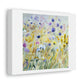 Wildflowers Field Autumn Aquarelle Digital Art 'Conçu par AI' sur toile