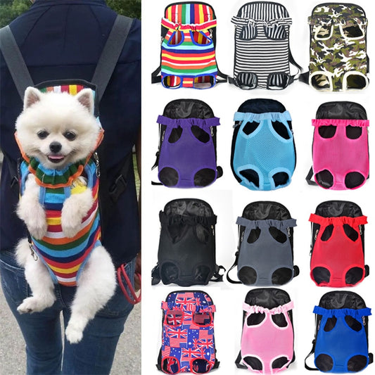Pet Outdoor Travel Backpack Breathable Portable Bag for Dogs
