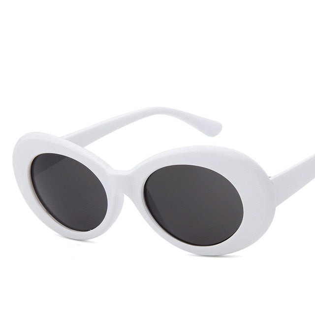 Kurt Cobain Retro Oval Festival Sunglasses