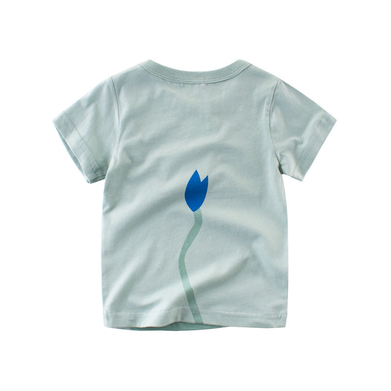 T-shirt animaux mignons pour enfants