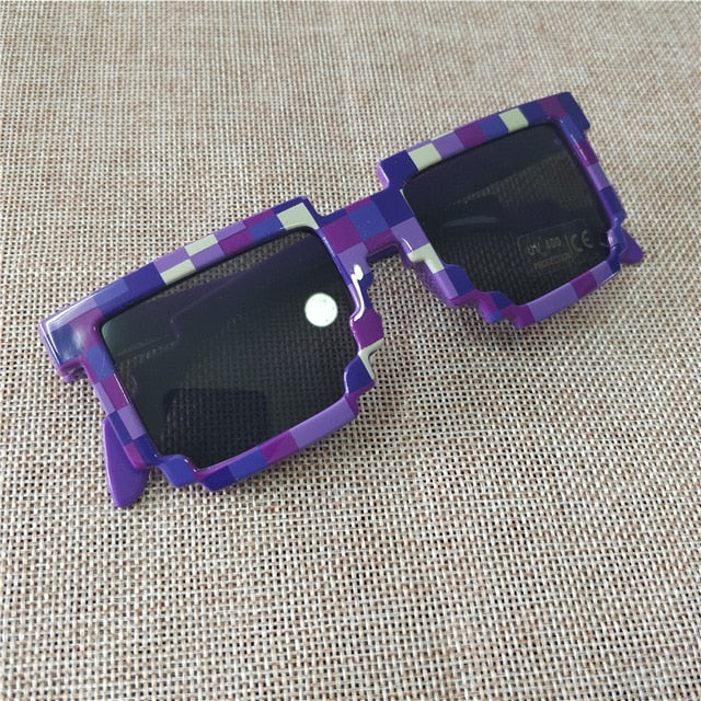 Lunettes de soleil mosaïque cosplay