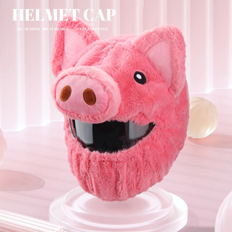 Motorcycle Helmet Cover Funny Hat –