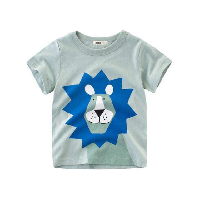 T-shirt animaux mignons pour enfants