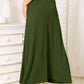 Vireous Full Size Soft Rayon Drawstring Waist Maxi Skirt