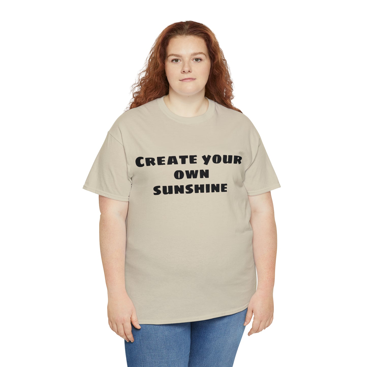 Create Your Own Sunshine Cotton T-Shirt