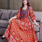 National-Style Dress, Thailand India Nepal Long Cool Hippy Travel Dress