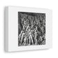 Dante's Inferno Pencil Sketch Digital Art 'Designed by AI' on Satin Canvas