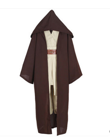 Star Wars Jedi Knight Fancy Dress Costume Cloak Belt and Pants Set
