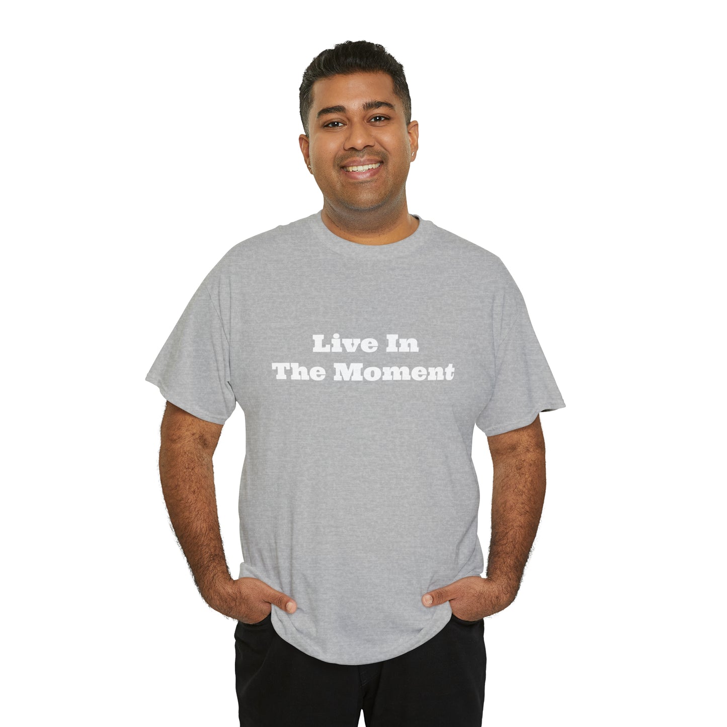 Live In The Moment Cotton T-Shirt