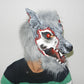 Horse Chimpanzee Sheep Wolf Llama Head Animal Latex Party Masks