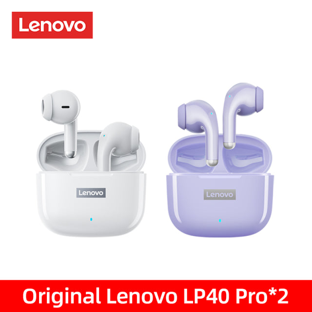 オリジナル Lenovo LP40 Pro TWS イヤホン ワイヤレス Bluetooth