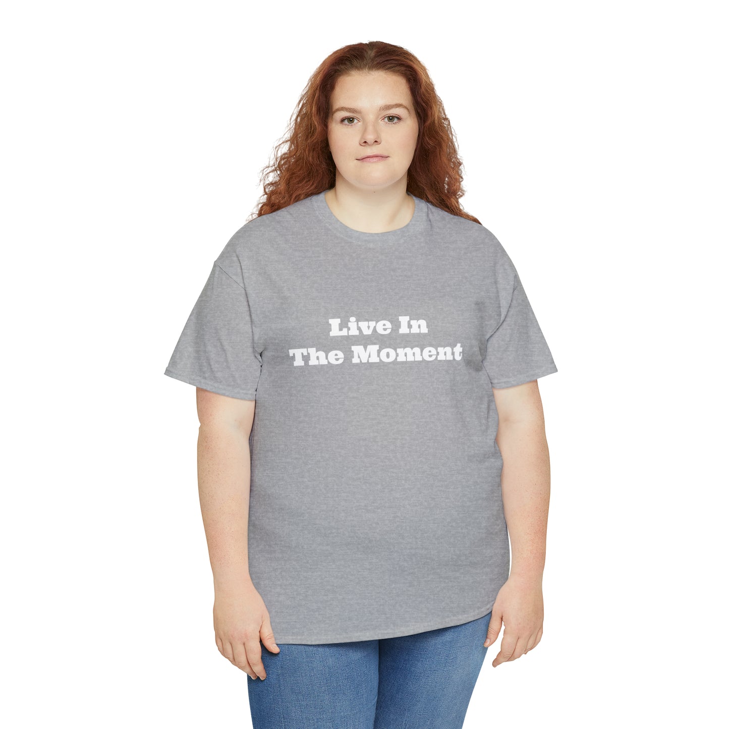 Live In The Moment Cotton T-Shirt