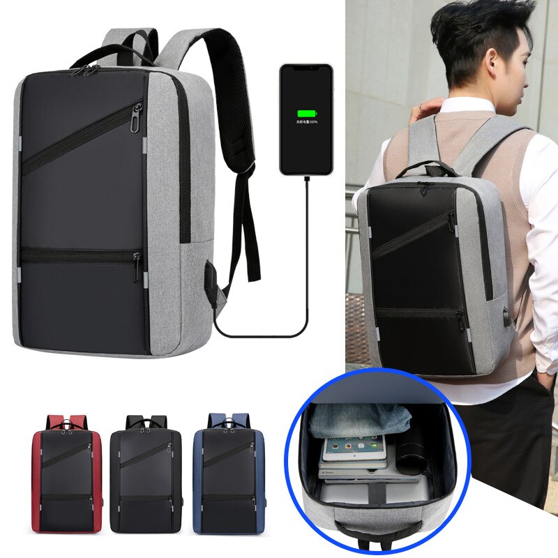 Square Formal Waterproof City-Style Backpack