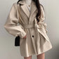 Vireous Women's Thickened Wool Short Coat