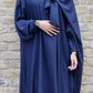 Hooded Abaya Traditional Long Dress Women's