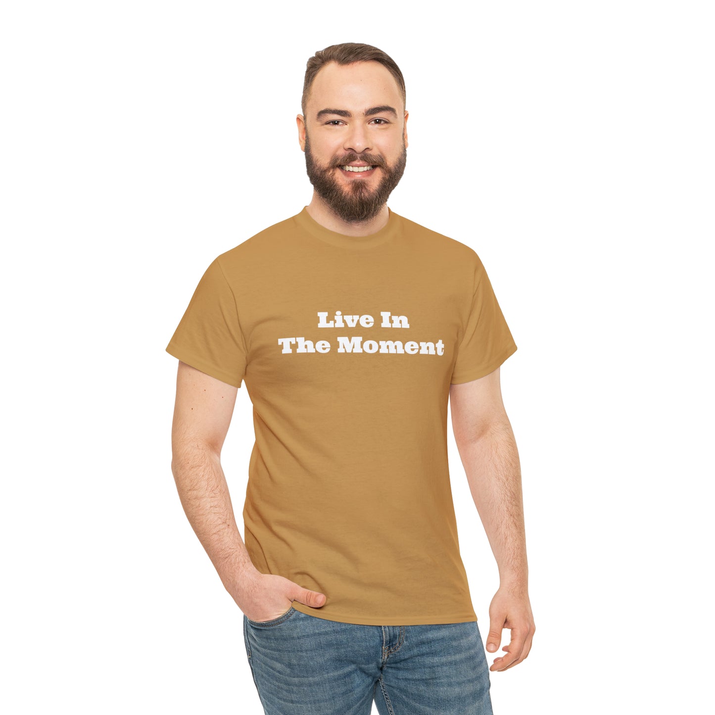 Live In The Moment Cotton T-Shirt