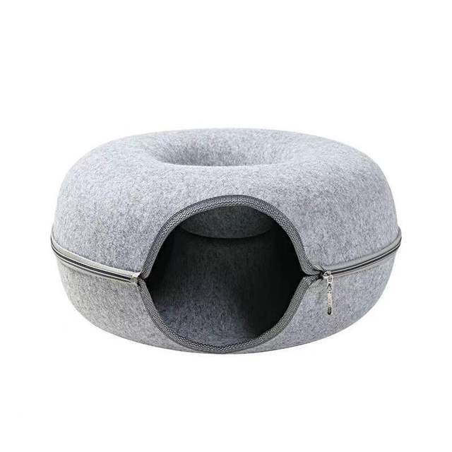 Doughnut Cat and Dog Tunnel Stacking House