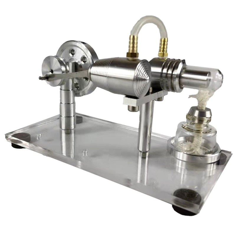 Petit modèle de moteur Stirling peut démarrer des aides pédagogiques expérimentales en physique des jouets assemblés en métal